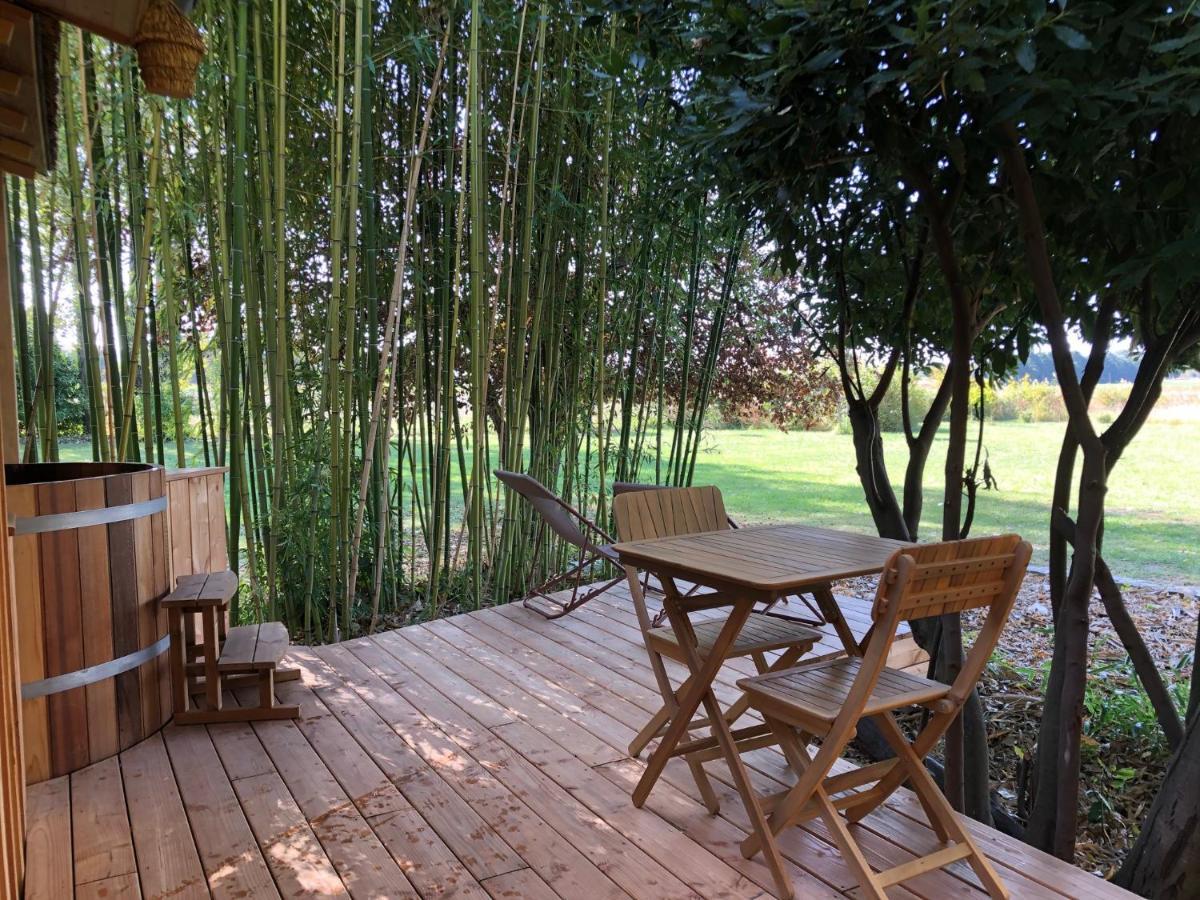 Maisonette Et Spa Bois La Bégude-de-Mazenc Kültér fotó