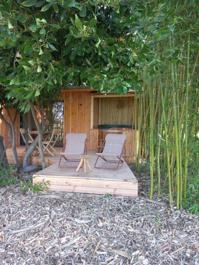 Maisonette Et Spa Bois La Bégude-de-Mazenc Kültér fotó