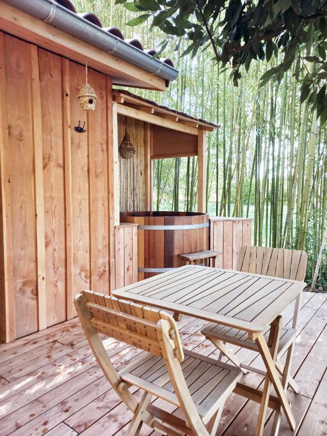 Maisonette Et Spa Bois La Bégude-de-Mazenc Kültér fotó
