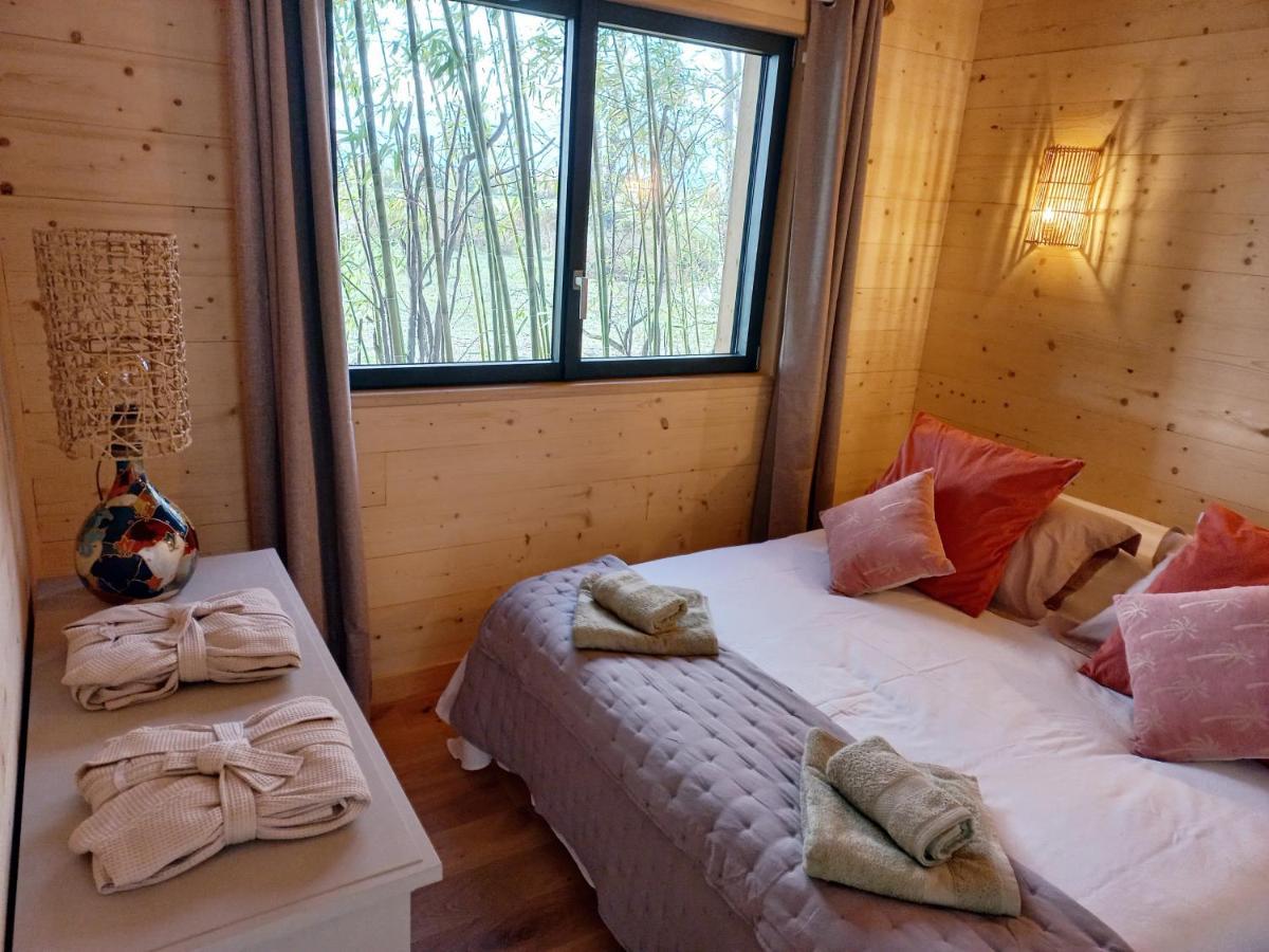 Maisonette Et Spa Bois La Bégude-de-Mazenc Kültér fotó